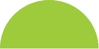 Green half circle