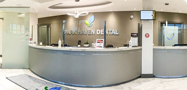 Clinic front desk